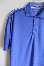 Antigua Desert Dry Xtra-Lite Blue Polo Shirt | M