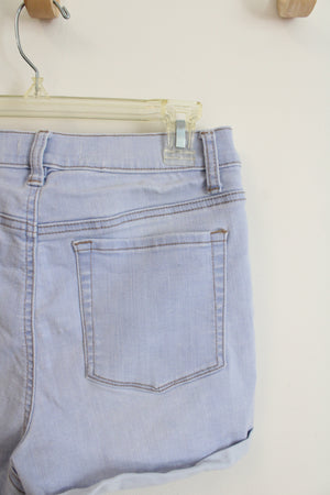 Pacsun The Shortie Light Wash Cuffed Denim Shorts | 29 (10)