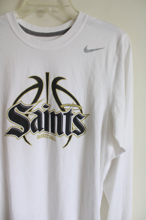 Nike Dri-Fit Saints Basketball Long Sleeved Shirt | S