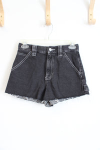 Pacsun Black Cut-Off Shorts | 25 (2)