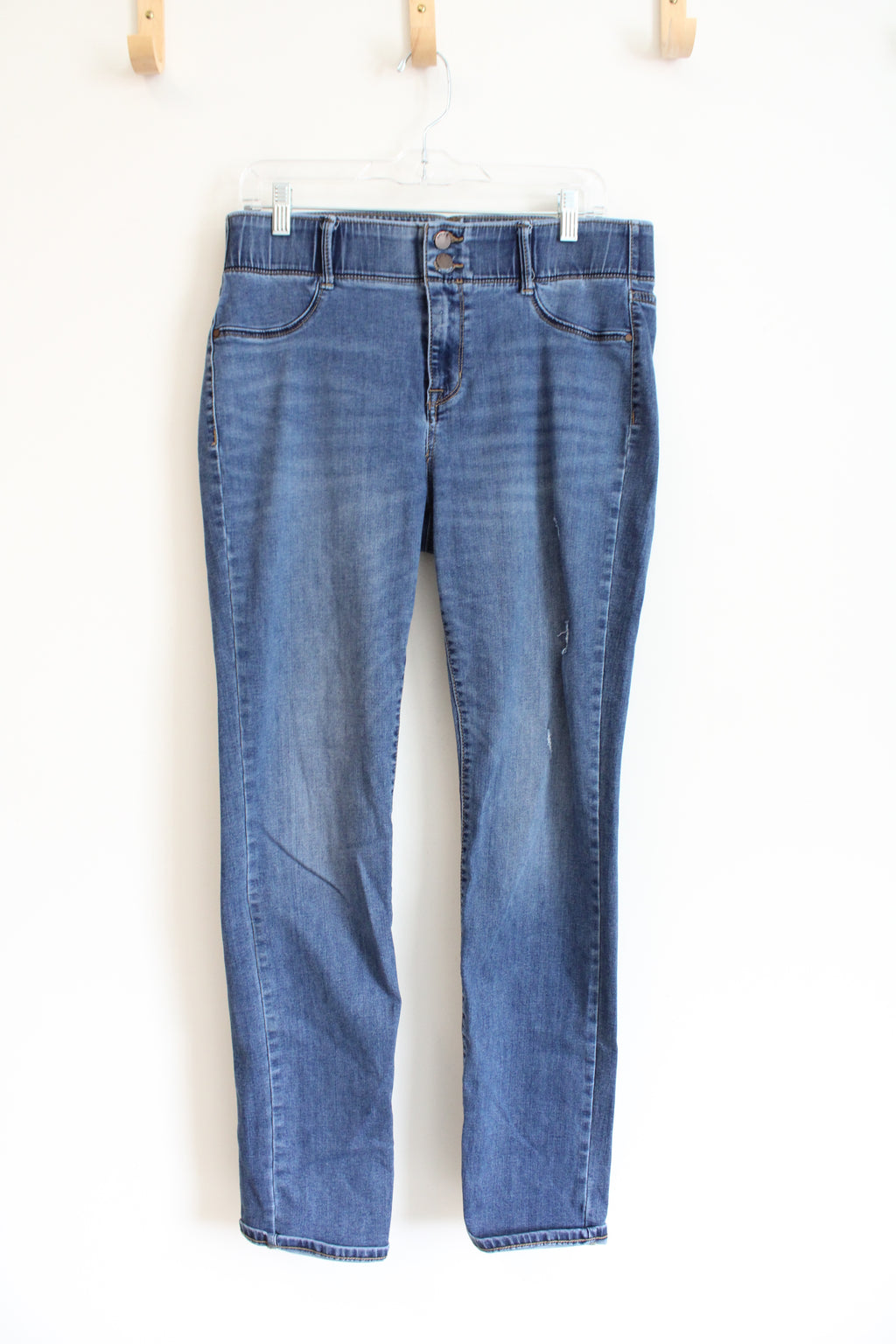 Apt. 9 Elastic Waistband Straight Denim Pants | 14