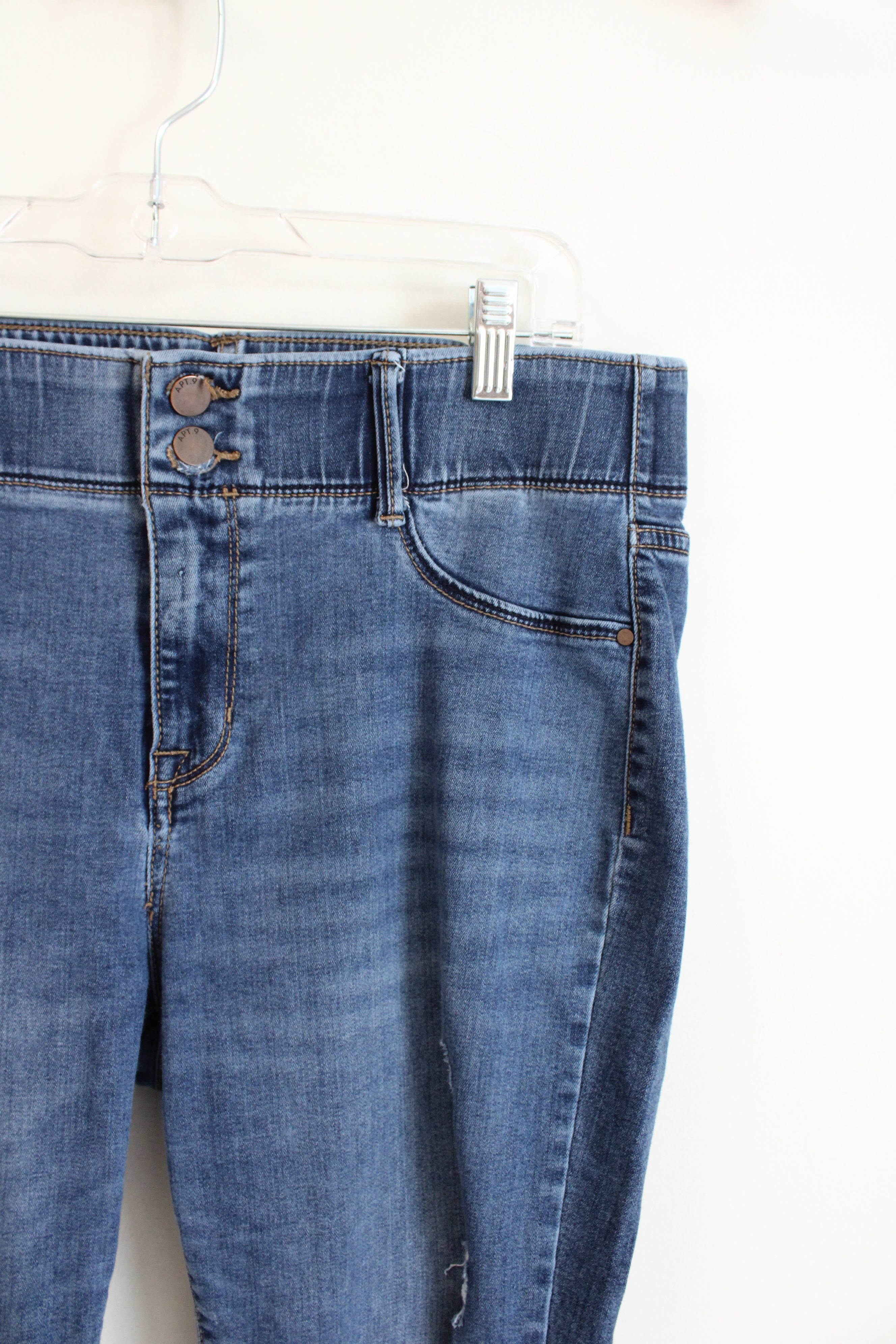 Apt. 9 Elastic Waistband Straight Denim Pants | 14