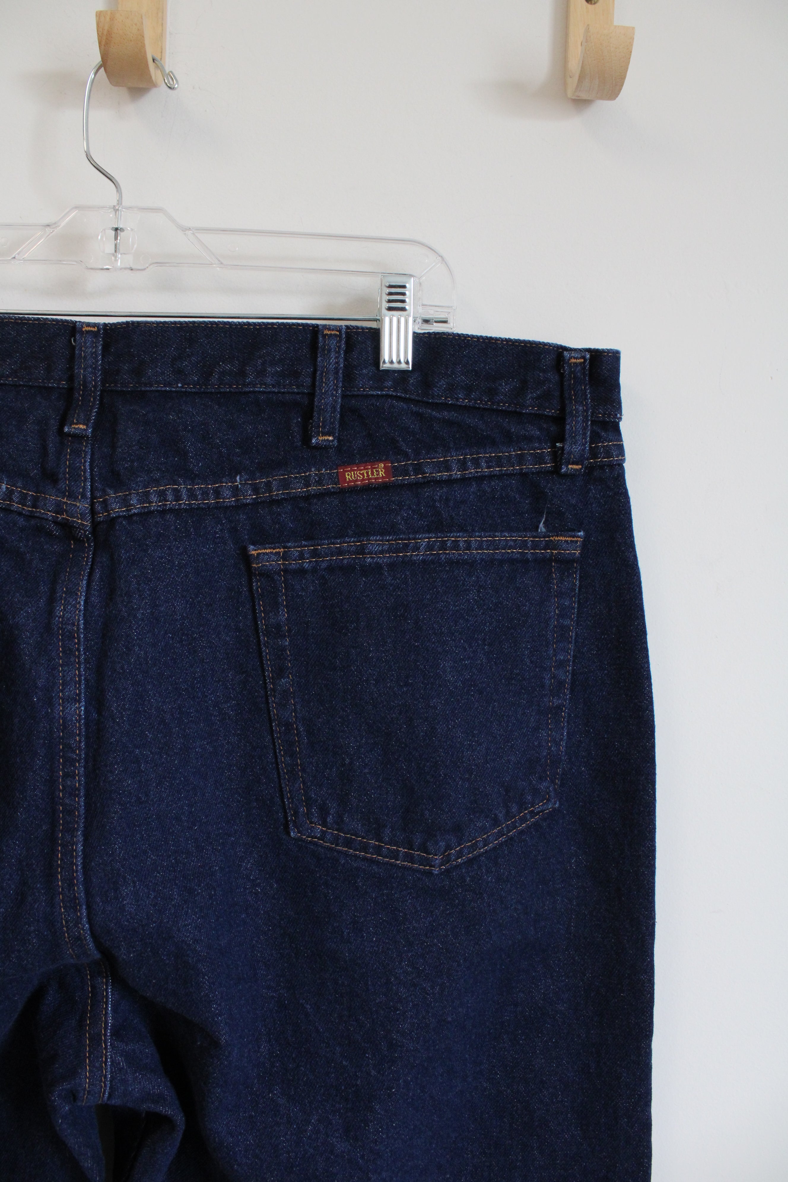 Rustler Dark Wash Jeans | 44X30