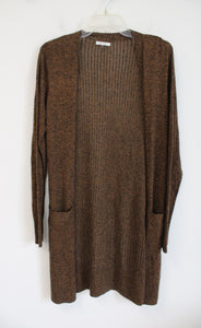 Maurices Lightweight Long Brown Cardigan | M