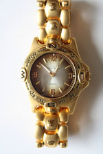 No Boundaries Gold Analog Watch