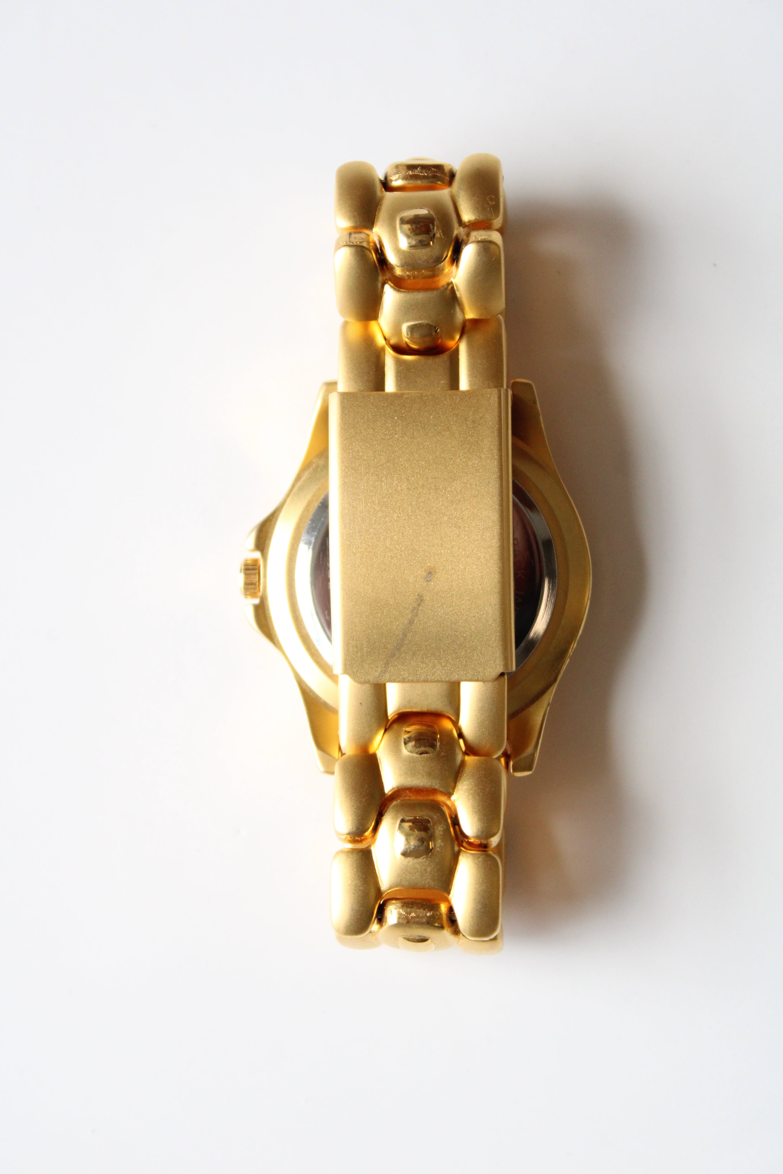 No Boundaries Gold Analog Watch