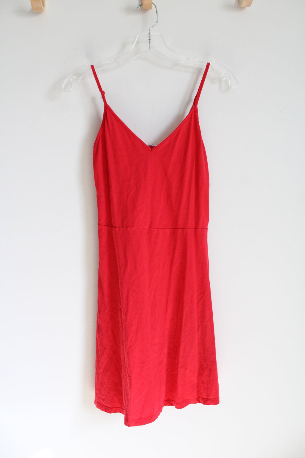 Divided Red Spaghetti Strap Dress | S