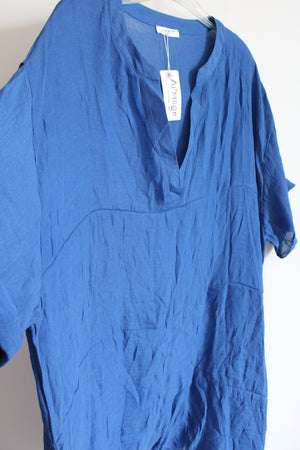 NEW Ai'Mage Blue Beach Cover Up Dress | XXXL