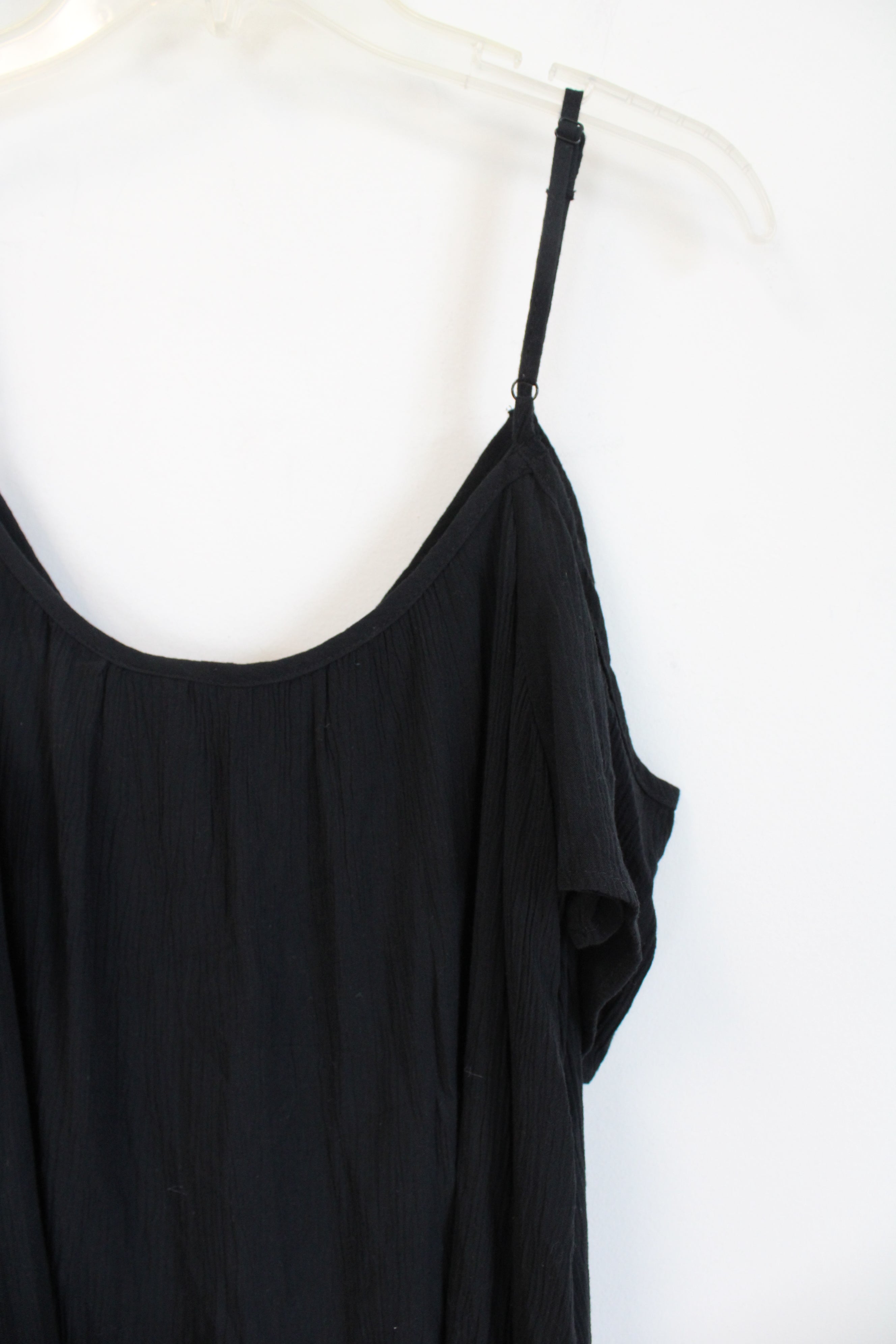 Mossimo Black Cold Shoulder Dress | L