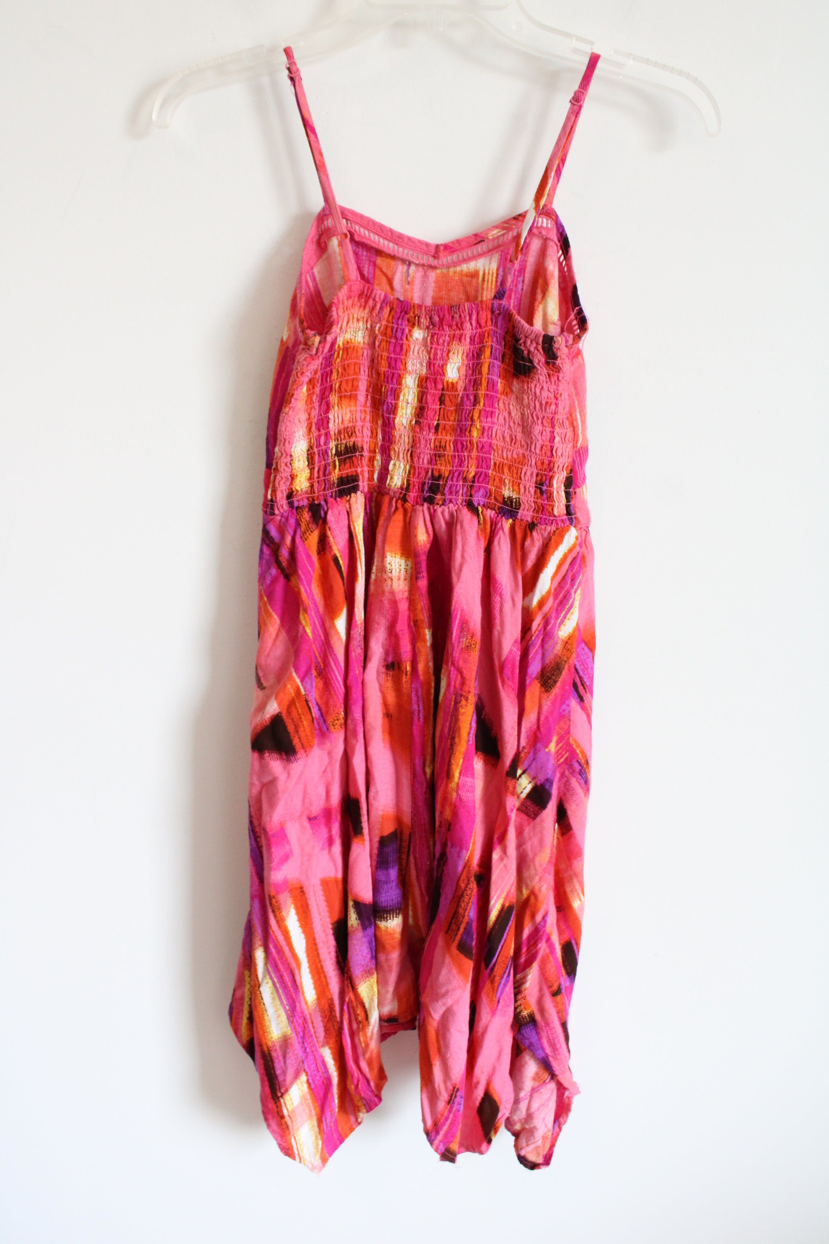 Xhilaration Pink & Orange Patterned Dress | XS