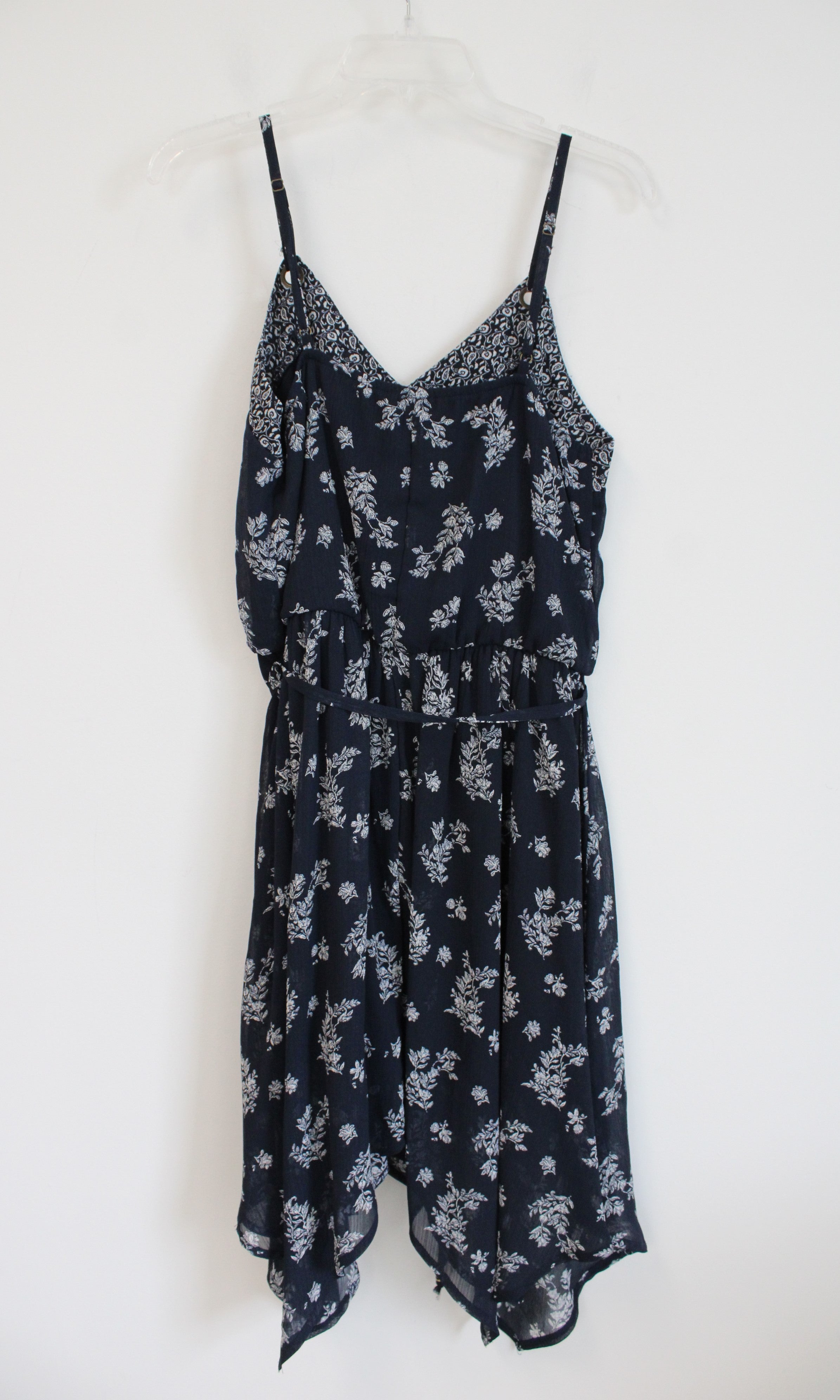 Xhilaration Navy Floral Dress | M