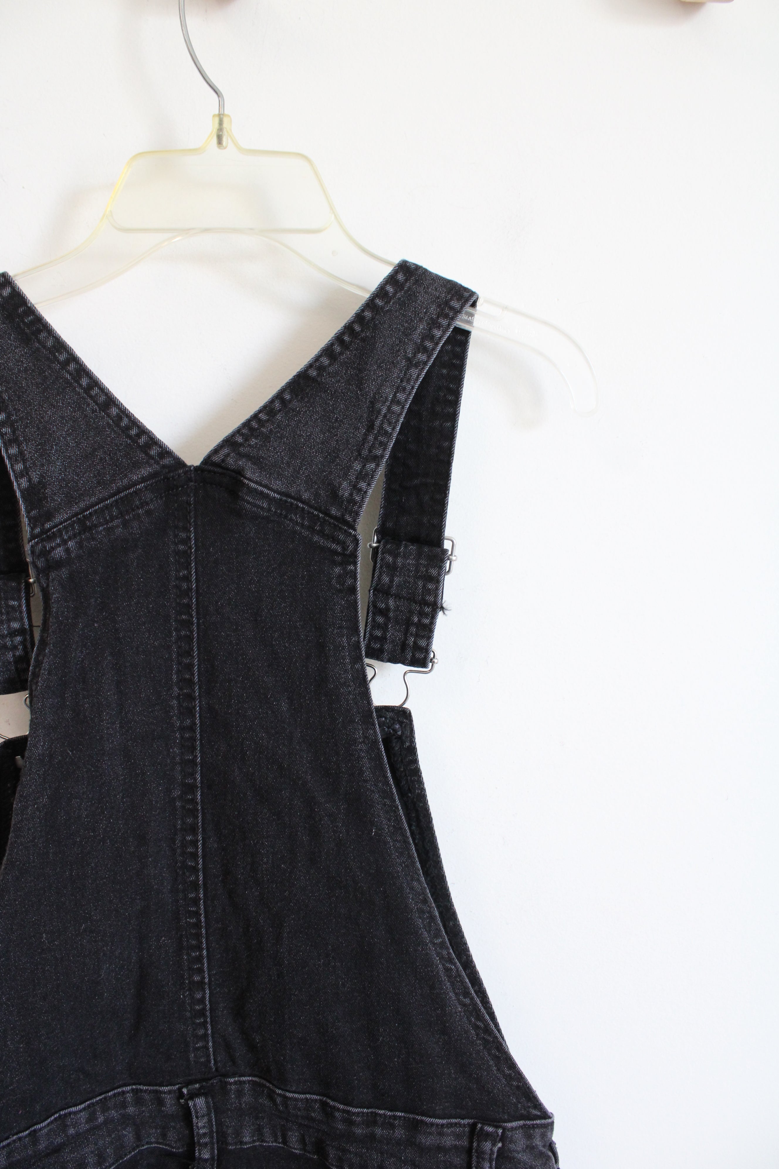 Shein Black Ripped Overalls | L