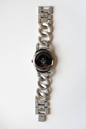 Premier Designs Brushed Silver Chunky Chain Analog Watch