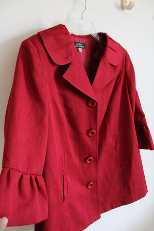 Giorgio Sant'Angelo Red Blazer | 14W