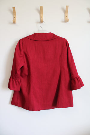 Giorgio Sant'Angelo Red Blazer | 14W