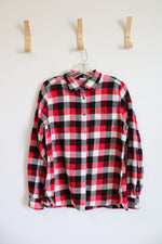 Woolrich Red Plaid Top | L