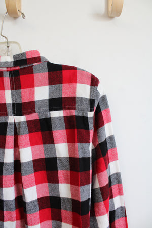 Woolrich Red Plaid Top | L