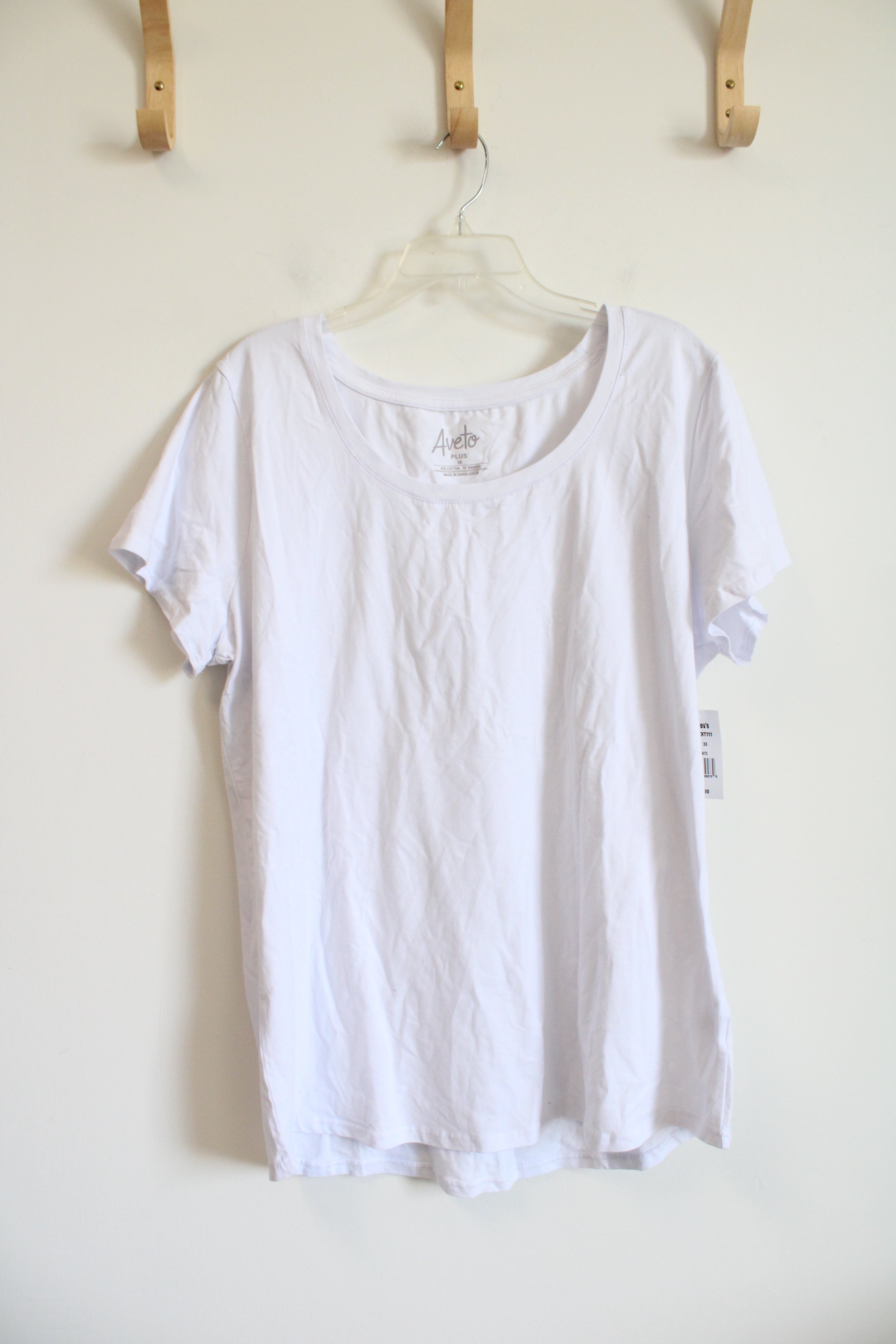 NEW Aveto White Tee | 3XL