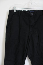 Children's Place Black Khaki Pants | 16 Husky