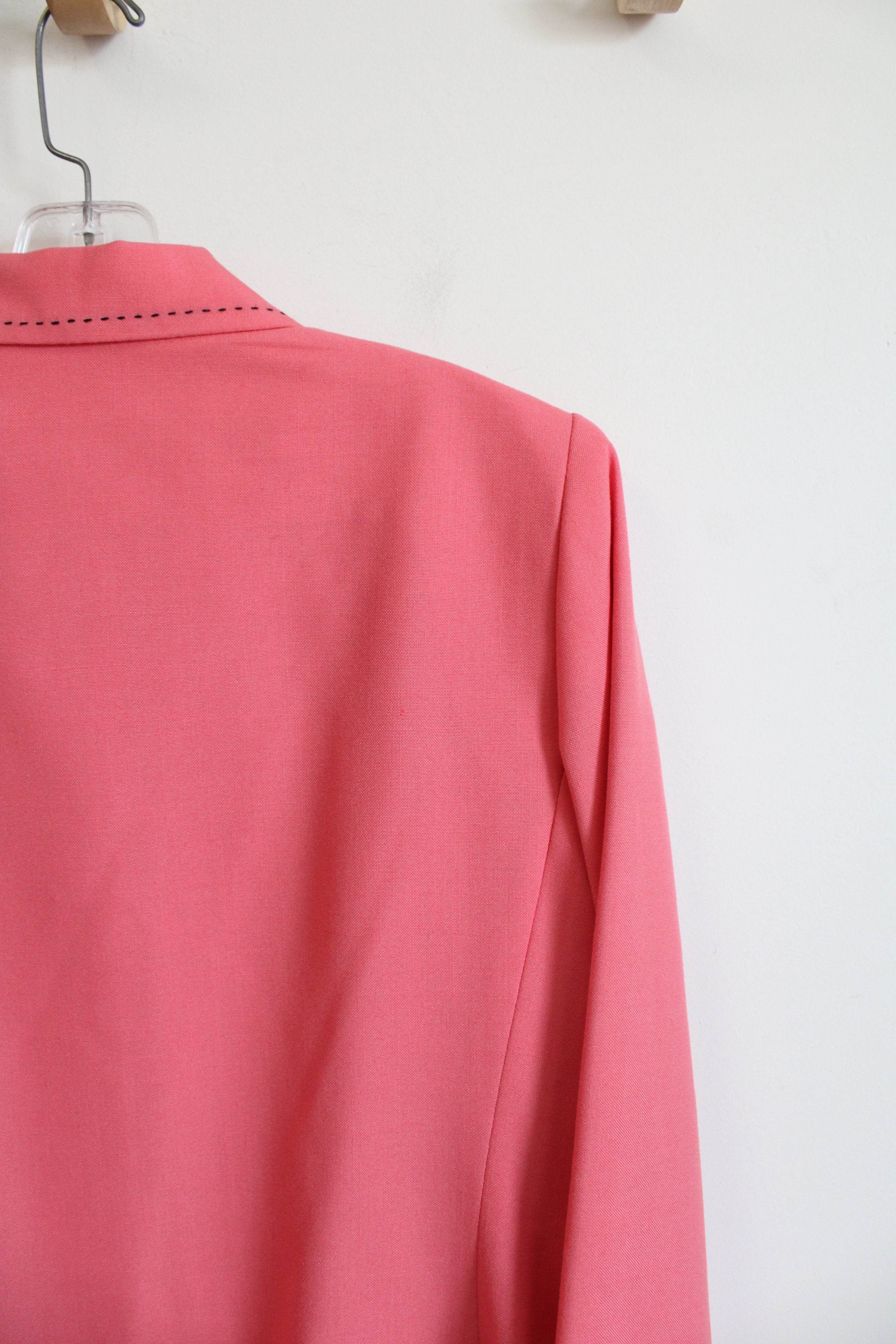 Requirements Hot Pink Stitched Blazer | 12