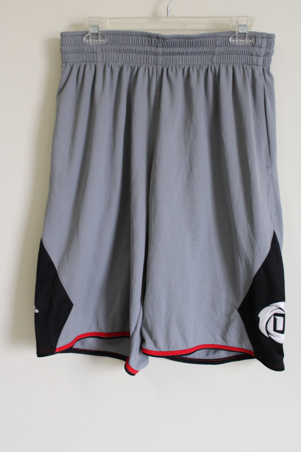 Adidas Gray Athletic Shorts | L