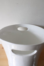 HB Large White Ceramic Oval Serving Dish