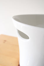 HB Large White Ceramic Oval Serving Dish