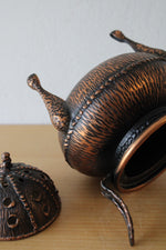 Bronze Colored Metal Hanging Incense Burner