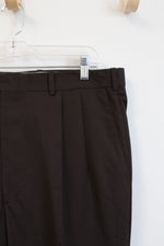 DiMilano Brown Wool Dress Pants | 38R