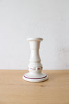 Longaberger Red Woven Traditions 5" Candlestick