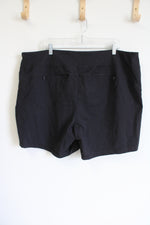 Duluth Trading Co. Black Knit Shorts | 3XL