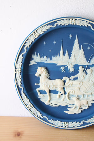 Bradex 1990 Limited Edition "Home With The Tree" Decorative Plate