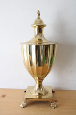 Vintage Gold Footed Urn