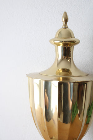 Vintage Gold Footed Urn