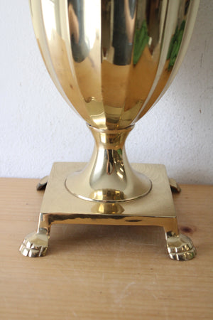 Vintage Gold Footed Urn