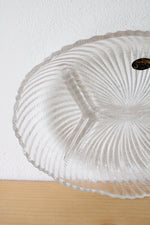 Crystal Clear Studios Etched Serving Platter