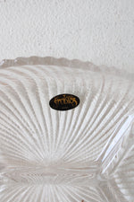 Crystal Clear Studios Etched Serving Platter