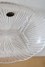 Crystal Clear Studios Etched Serving Platter