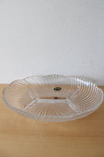Crystal Clear Studios Etched Serving Platter
