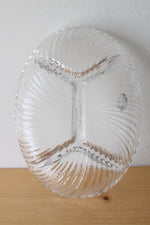 Crystal Clear Studios Etched Serving Platter