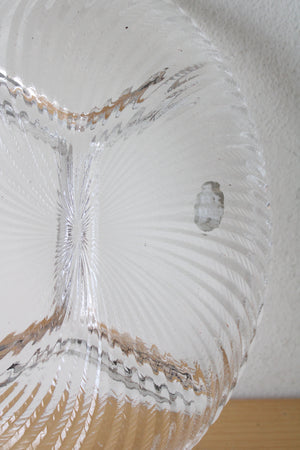 Crystal Clear Studios Etched Serving Platter