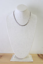 Sterling Silver Braided 16" Chain