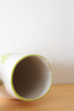 Melrose Grasshopper Painted Tall Pitcher
