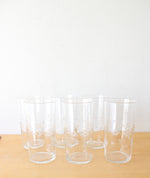 Princess House Vintage Heritage Pattern Glass Pitcher & Cup Set