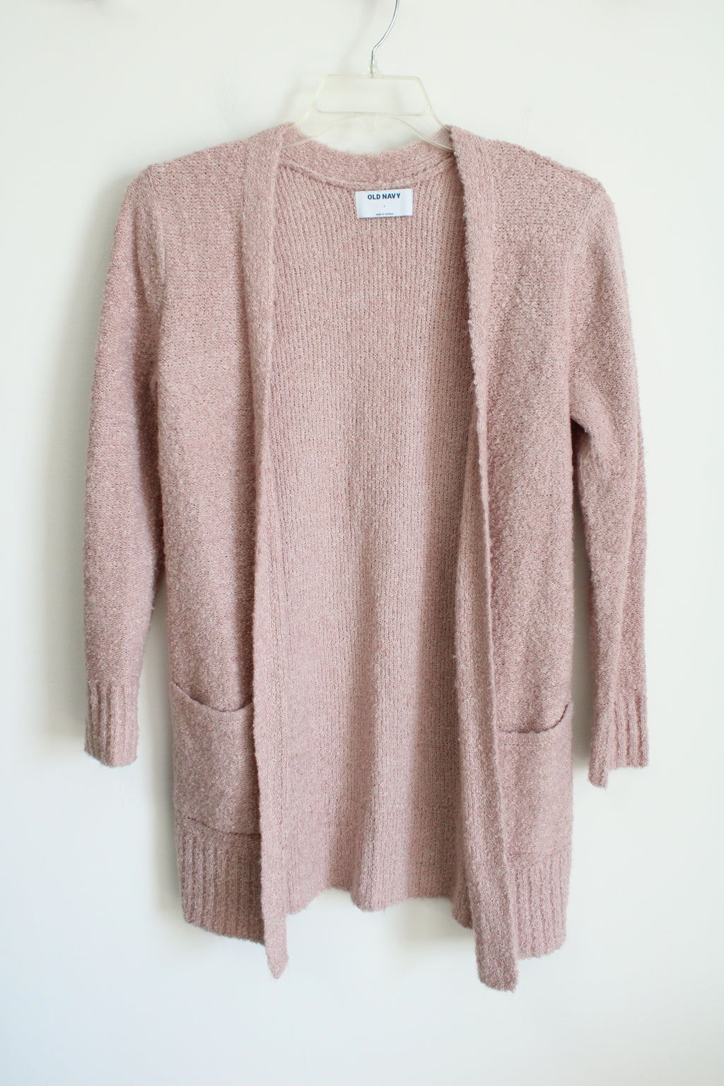 Old Navy Pink Knit Cardigan | S