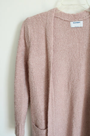 Old Navy Pink Knit Cardigan | S