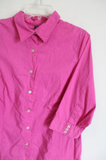 Avenue Pink Button Down Shirt | 18/20