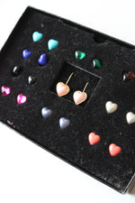 Joan Rivers Interchangeable Magnetic & Clip-On Heart Earrings