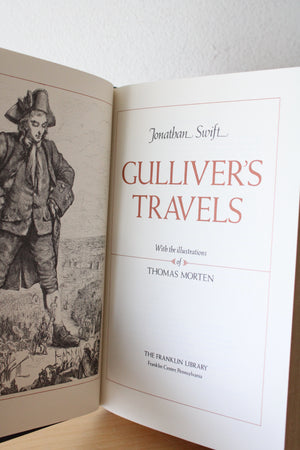 Gulliver's Travels By Jonathan Swift The Franklin Library Edition