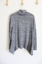 Avon Gray Heathered Knit Cowl Neck Sweater | S (4/6)